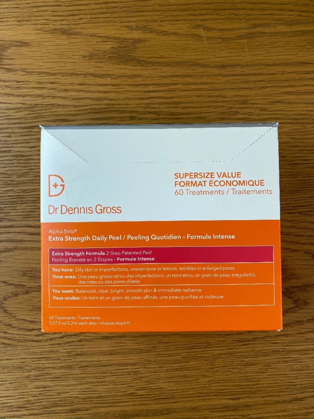 Dr Dennis Gross Alpha Beta Extra Strength Daily Peel 60ct Value Pack NEW
